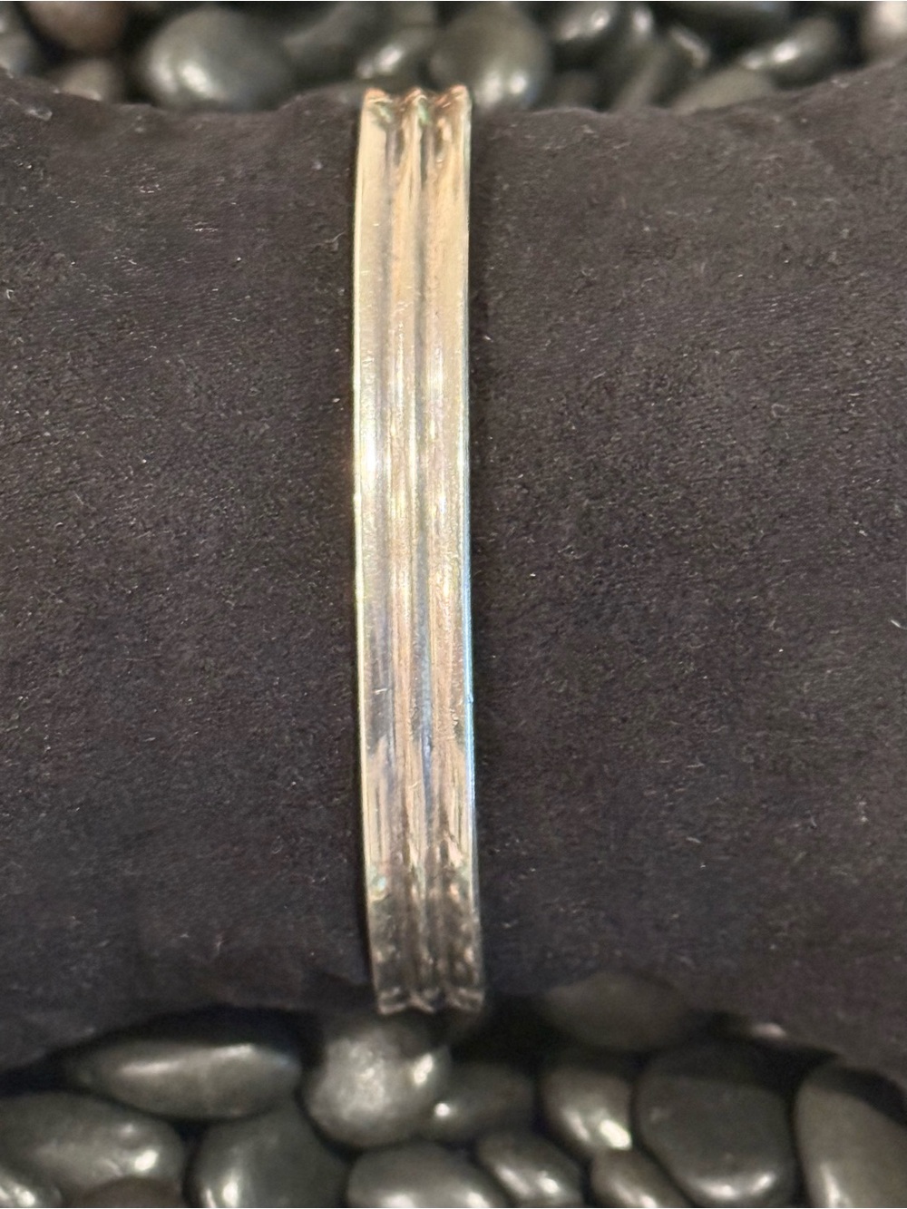 Native American handmade Sterling silver cuff